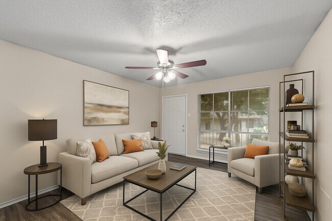 Living Room - Greenhill Apartments