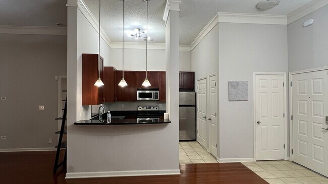 Island & Caat Closet on right - 401 16th St NW Unit 1185