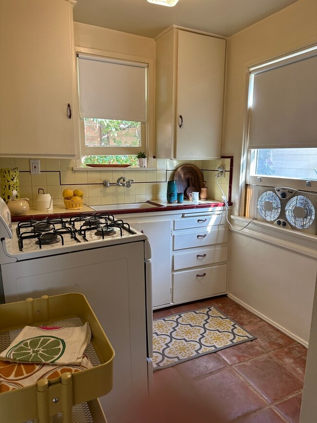 Kitchen facing Backyard