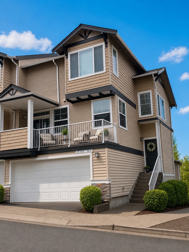 Building Photo - Beautifully updated end-unit townhome just one block from Progress Lake.
