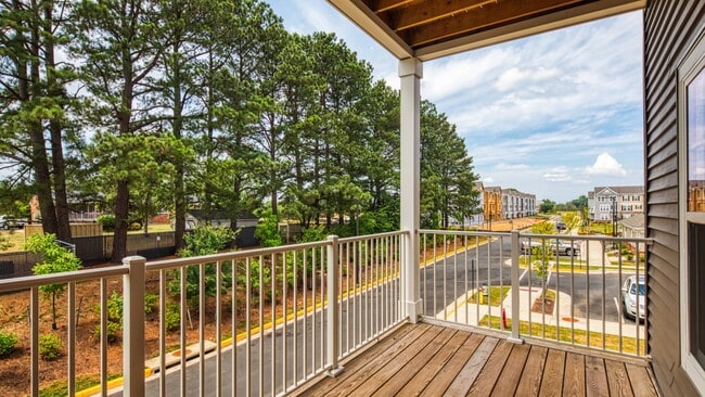 Feel the breeze on a private patio or balcony