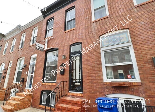 2 Bedroom Canton Rowhome with Rooftop Deck... - 2 Bedroom Canton Rowhome with Rooftop Deck...