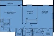 2BR/2BA