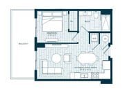 A5.1 floor plan Crest at Pinecrest
