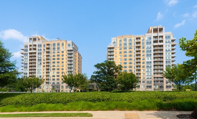 The Harrison as seen from the Reston Town Center area