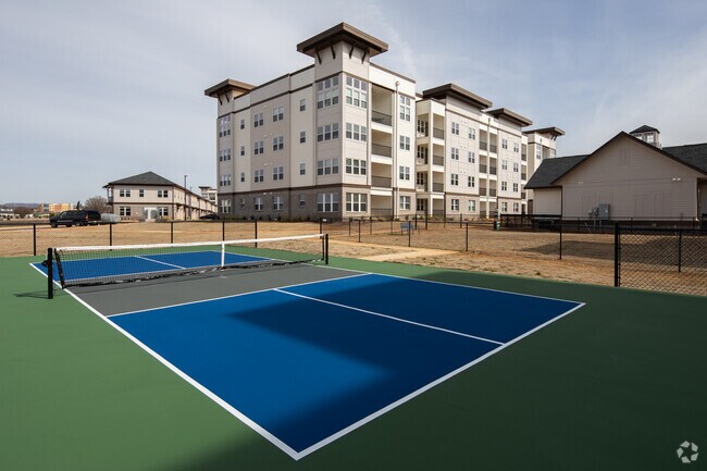 Pickle Ball Court - The Robert Apartments