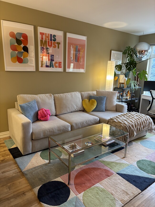Sofa with chaise - 2700 E Cherry Creek South Dr Unit 2700 E Cherry Creek S Dr. Apt 202
