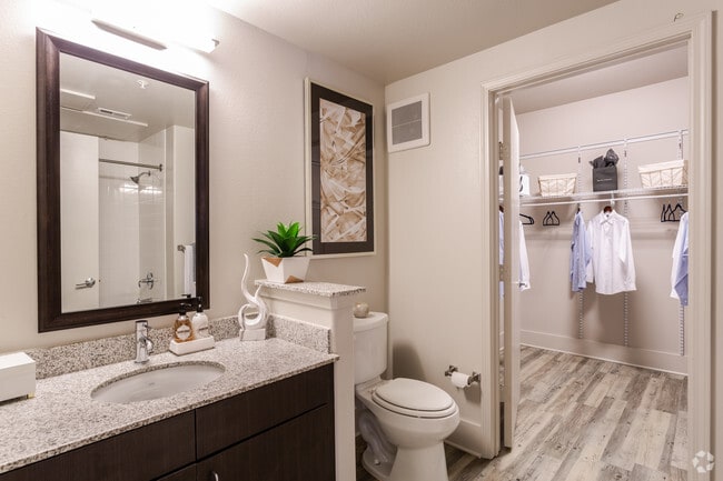 1BR,1BA - 662SF A1.1 - BATHROOM - Modena