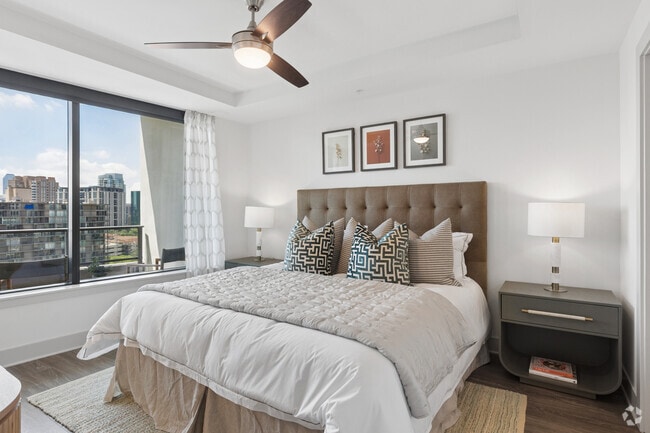B7 2.5BR, 2BA - 1,505SF - Primary Bedroom - Parkview Turtle Creek by Hanover