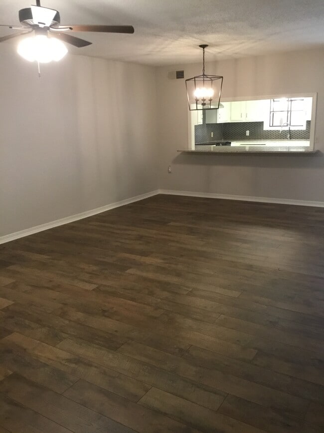 Living & Dining area view from the front entry - 9991 Smugglers Cove