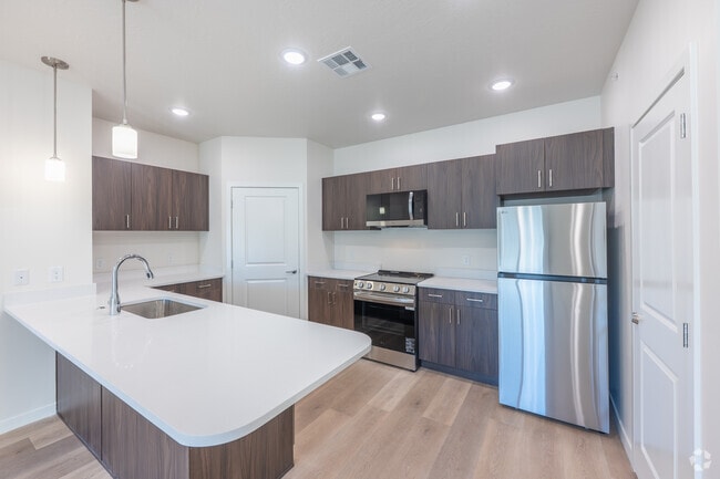2BR, 1BA - 1,100SF - Kitchen