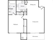 1BR/1BA