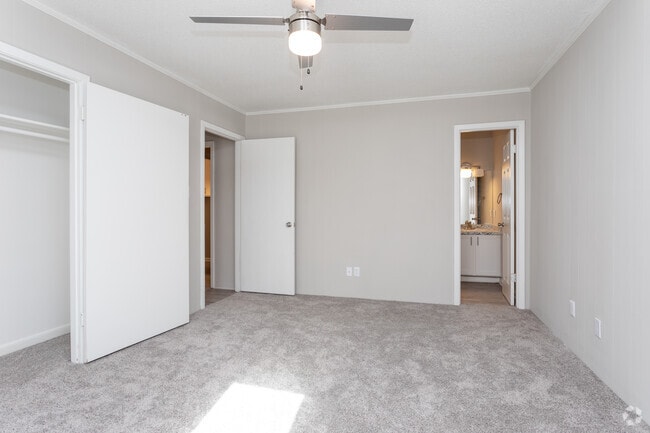 2BR, 1.5BA - 990SF - Master Bedroom