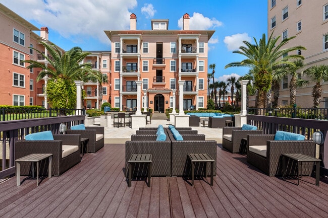 Relax poolside and let the day drift away