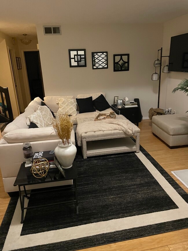 Living Room - 205 E Jolly Rd Apartment