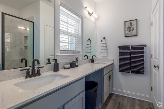 3BR, 2.5BA - 1,507SF - Laurel- Primary Bathroom
