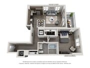B8 floor plan Sofia Coral Gables