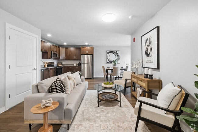 2BR, 1BA - 801SF - Living Room