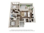 Modern Craftsman_2 Bed_2 Bath_B