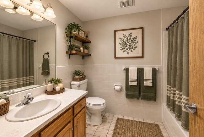 Furnished Bathroom