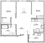 2HAB/1BA
