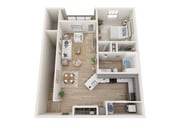 A2-U(G) floor plan Reserve at Lake Jackson