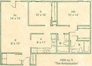 2BR/2BA
