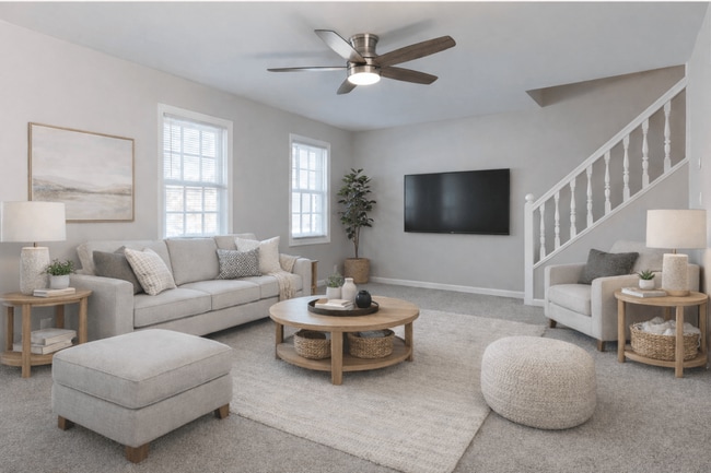Ceiling Fans Renovated Platinum Townhomes