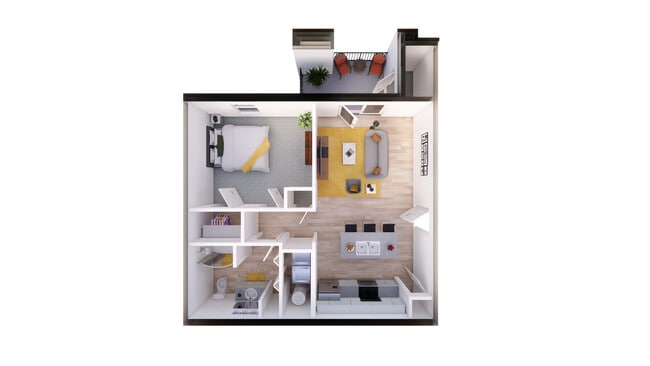 1 bedroom