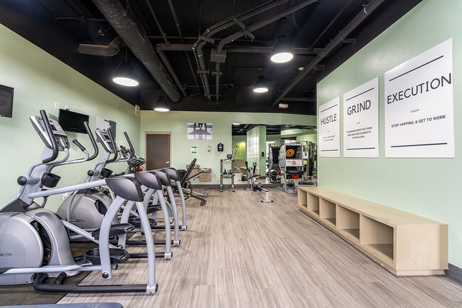 Fitness-Center-Cardio-Machines-The-Venue-on-Guadalupe-Apartments-Near-UT-Austin - Venue on Guadalupe