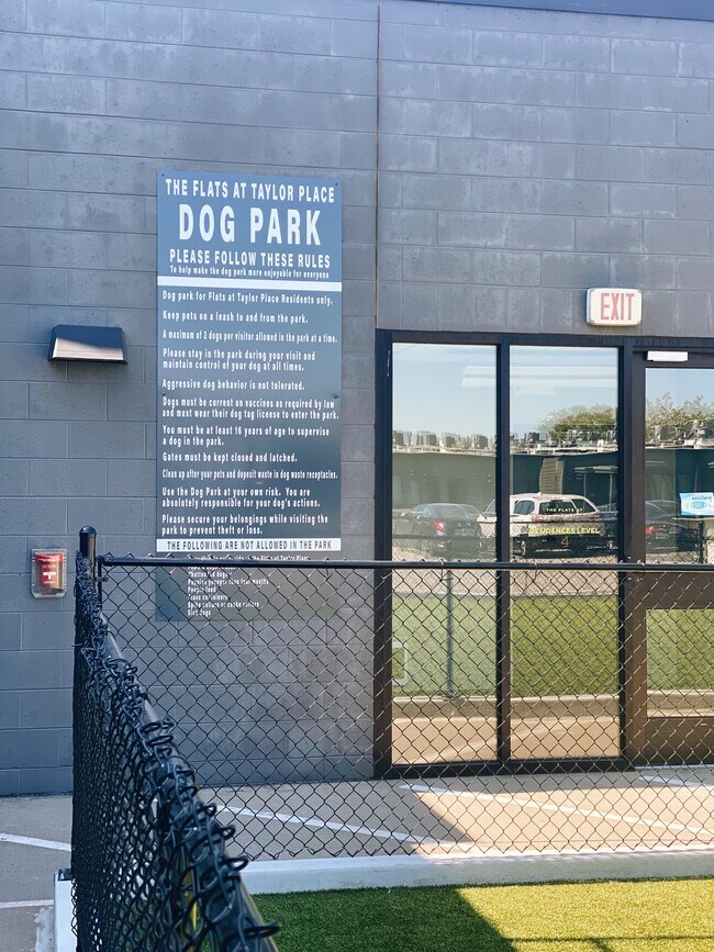 Fenced in Dog Park