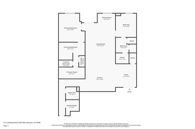 Photo - 1111 Studewood St Unit 503