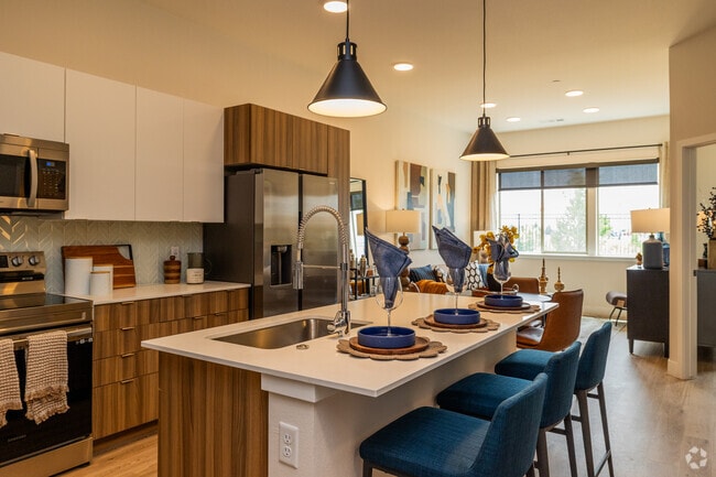 1BR, 1BA - 686SF - A1 - Kitchen