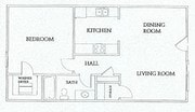 1BR/1BA