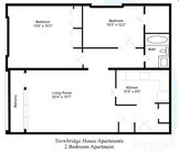 2BR/1BA
