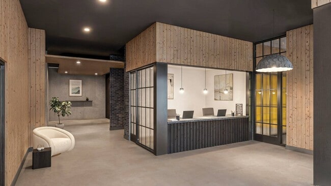 Lobby Entrance - The Portrait at North Crossing