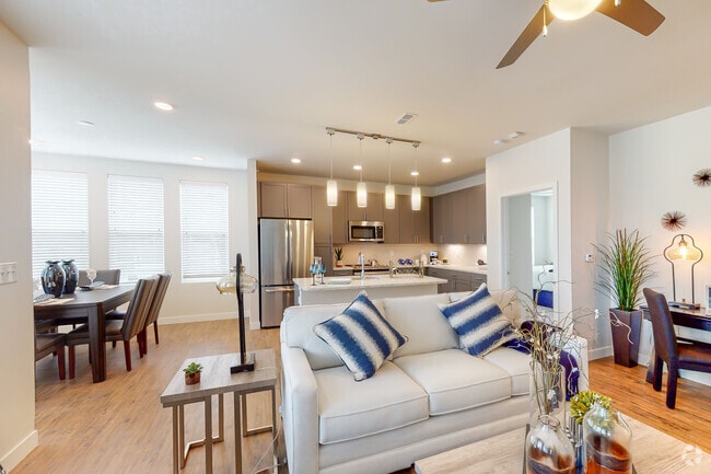 2BR, 2BA - 1280 SF