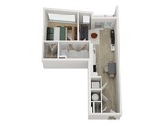 A6 1x1 531 sq ft