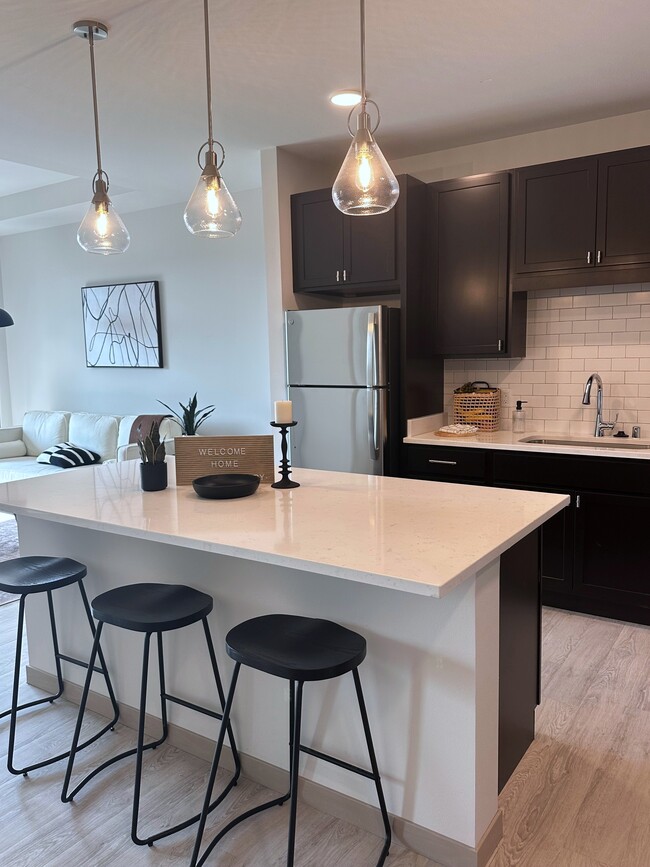 One Bedroom - Kitchen - Residences at DeForest Yards Rental