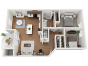 Indigo - 2 Bedroom, 1 Bathroom