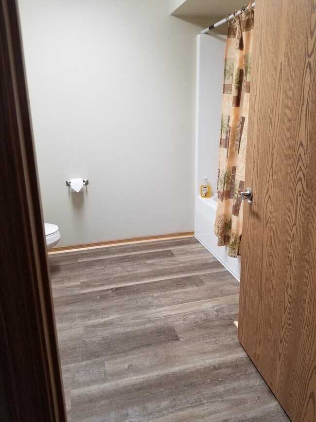 Combo de ducha/bañera en el baño del pasillo - Rock Creek Conway