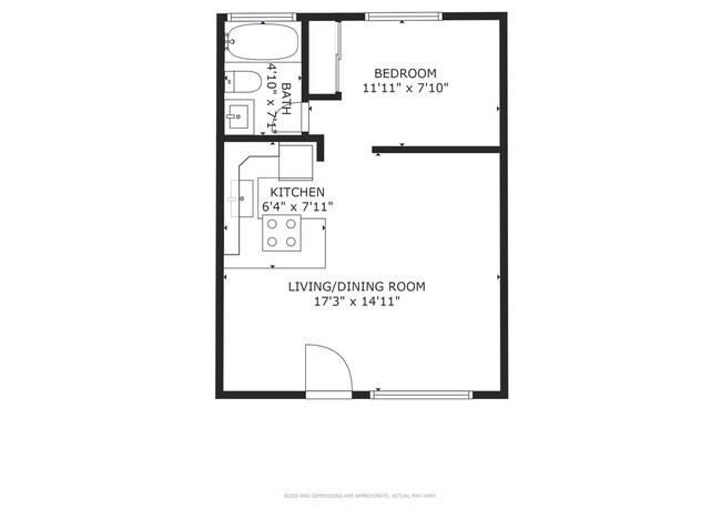 Photo - Fully remodeled studio apartment in gated community! Unit 04 North