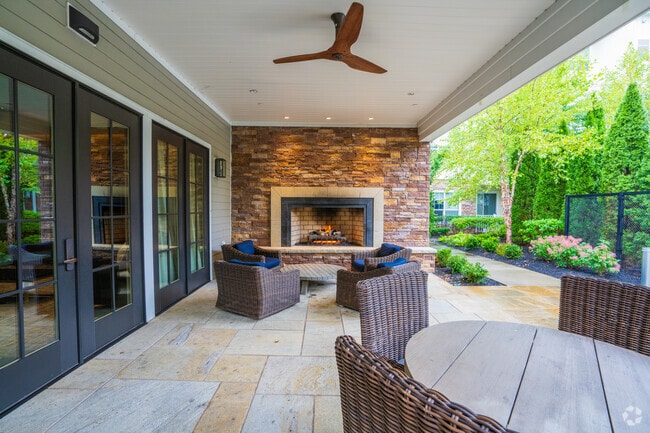 Fireplace - The Point at Merrimack River
