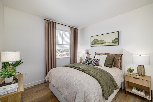 2BR, 2BA - 1,266SF - Bedroom
