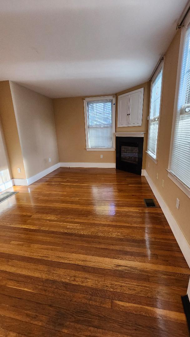 Chimenea de gas en el salón - 59 Prospect St Unidad 1