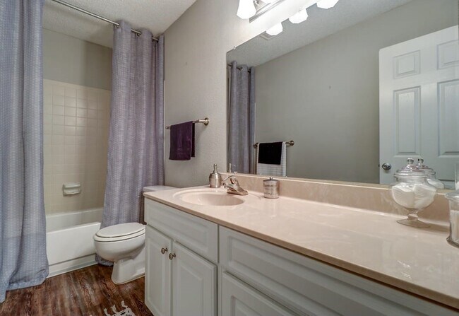 Master Bathroom in 2 Bedroom Unit