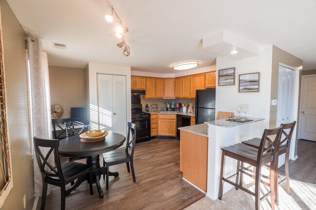 Kitchen and Dining Room at Archer's Pointe Apartments