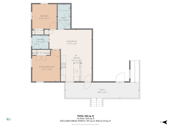 Floorplan - 18417 York Rd Unit 1NS