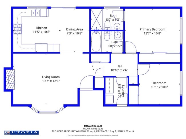 Photo - Stunning 2-Bedroom, 2-Bathroom Home in Pri...