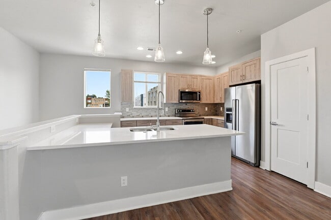Photo - $2,890.95, 2-bed, 2.5-bath, located in Denver with a rooftop terrace.